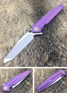 WE KNIFE CO -610B , 6AL4V Titanium,CPM-S35VN