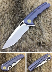 WE KNIFE CO - 611D , CPM-S35VN , 6AL4V Titanium