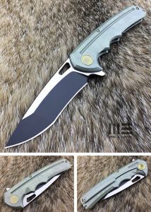 WE KNIFE CO - 611E , CPM-S35VN , 6AL4V Titanium