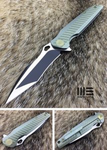 WE KNIFE CO - 612E , CPM-S35VN , 6AL4V Titanium