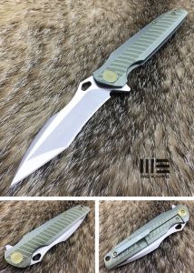 WE KNIFE CO - 612F , CPM-S35VN , 6AL4V Titanium