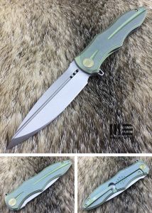 WE KNIFE CO - 613D , Bohler M390 , 6AL4V Titanium
