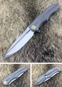 WE KNIFE CO - 613F , Bohler M390 , 6AL4V Titanium