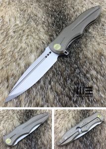 WE KNIFE CO - 613H , Bohler M390 , 6AL4V Titanium