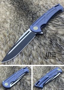 WE KNIFE CO - 614A , Bohler M390 , 6AL4V Titanium