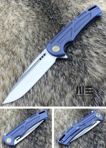 WE KNIFE CO - 614B , Bohler M390 , 6AL4V Titanium