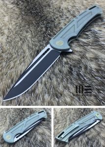 WE KNIFE CO -614C , Bohler M390 , 6AL4V Titanium