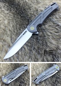 WE KNIFE CO - 614F , Bohler M390 , 6AL4V Titanium