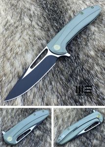 WE KNIFE CO - 615E , CPM-S35VN , 6AL4V Titanium