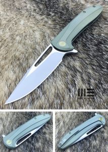 WE KNIFE CO - 615F , CPM-S35VN , 6AL4V Titanium