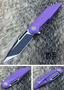 WE KNIFE CO - 616A , Bohler M390 , 6AL4V Titanium