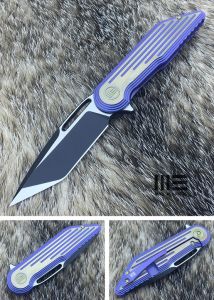 WE KNIFE CO - 616I , Bohler M390 , 6AL4V Titanium