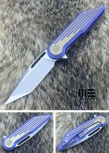 WE KNIFE CO - 616J , Bohler M390 , 6AL4V Titanium