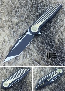 WE KNIFE CO - 616K , Bohler M390 , 6AL4V Titanium