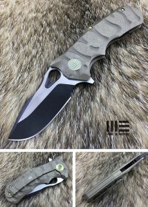 WE KNIFE CO -619G , Bohler M390 , 6AL4V Titanium