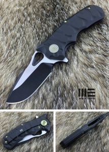 WE KNIFE CO -619I , Bohler M390 , 6AL4V Titanium