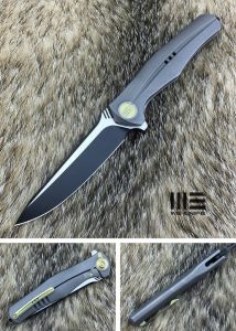 WE KNIFE CO - 702C , Bohler M390 , 6AL4V Titanium