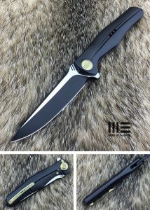 WE KNIFE CO - 702D , Bohler M390 , 6AL4V Titanium
