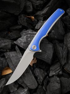 WE KNIFE CO - 704X-B , D2 , G10 , Tip-Up, Right Carry