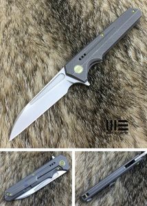 WE KNIFE CO - 705C , Bohler M390 , 6AL4V Titanium ,