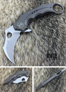 WE KNIFE CO - 708F , CPM S35VN , 6AL4V Titanium