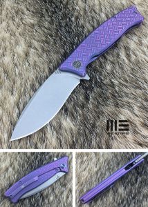 WE KNIFE CO -712B , Balaenoptera , Bohler-M390 , 6AL4V Titanium