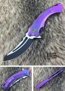 WE KNIFE CO - 713A , Sea Monster , Bohler-M390 , 6AL4V Titanium