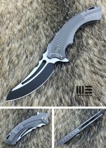 WE KNIFE CO - 713C , Sea Monster , Bohler-M390 , 6AL4V Titanium