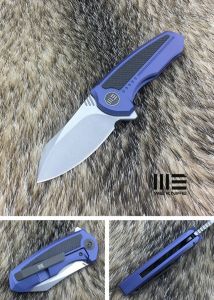 WE KNIFE CO - 717D , Valiant , CPM-S35VN , 6AL4V Titanium Inlay Carbon Fiber