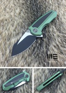 WE KNIFE CO - 717F , Valiant , CPM-S35VN , 6AL4V Titanium Inlay Carbon Fiber