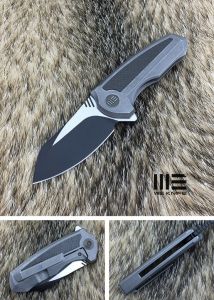 WE KNIFE CO - 717G , Valiant , CPM-S35VN , 6AL4V Titanium Inlay Carbon Fiber