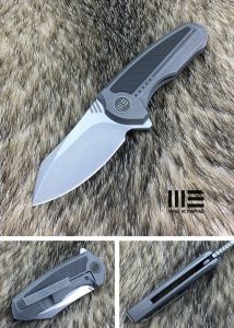 WE KNIFE CO -717H , Valiant , CPM-S35VN , 6AL4V Titanium Inlay Carbon Fiber