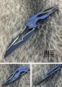 WE KNIFE CO -719A , Eschaton , Bohler-M390 , 6AL4V Titanium