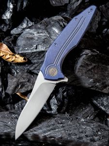 WE KNIFE CO - 806A , Bullit , CPM-S35VN , 6AL4V Titanium