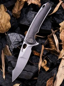 WE KNIFE CO - 810E , Yucha , CPM-S35VN , 6AL4V Titanium and Carbon Fiber