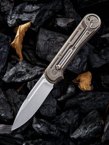 WE KNIFE CO - 815B , Double Helix , CPM S35VN , 6AL4V Titanium