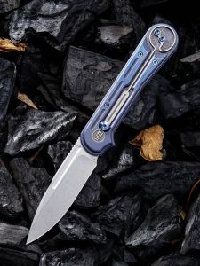 WE KNIFE CO - 815D , Double Helix , CPM S35VN , 6AL4V Titanium