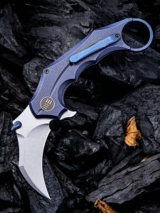 WE KNIFE CO - 816A , Incisor , CPM S35VN , 6AL4V Titanium , Tip-Up,L/R