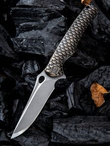 WE KNIFE CO - 819A , Drakon , Bohler M390 , 6AL4V Titanium