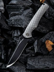WE KNIFE CO -819D , Drakon , 6AL4V Titanium ,Bohler M390