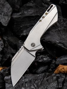 WE KNIFE CO - 820A , Roxi , Bohler M390 , 6AL4V Titanium