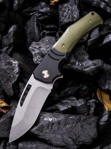 WE KNIFE CO - 904A , JIXX , Bohler M390 , 6AL4V Titanium with Inlay G10