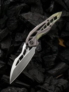WE KNIFE CO - 906D , Arrakis , Bohler M390 , 6AL4V Titanium