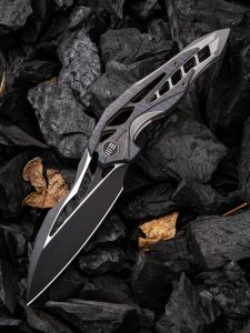WE KNIFE CO -906G , Arrakis , Bohler M390 , 6AL4V Titanium