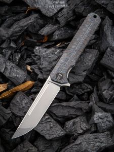WE KNIFE CO - 909D , Syncro , CPM S35VN , 6AL4V Titanium , Tip-Up, Right Hand