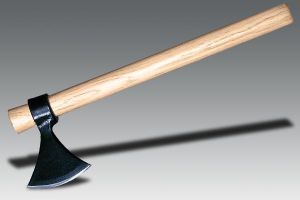Cold Steel-90N Norse Hawk Tomahawk, American Hickory Wood Handles, 1055 Carbon Steel