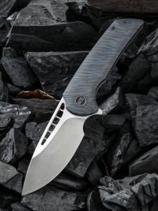 WE KNIFE CO - 911B , Malice , Bohler M390 , 6AL4V Titanium