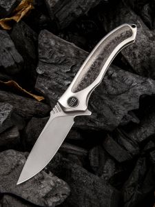 WE KNIFE CO - 914A , Anodyne , CPM S35VN , 6AL4V Titanium Inlay Carbon Fiber
