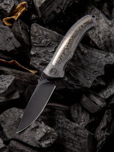 WE KNIFE CO -914B , Anodyne , CPM S35VN , 6AL4V Titanium Inlay Carbon Fiber
