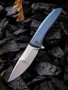 WE KNIFE CO - 923A , Scoppio , CPM 20CV ,6AL4V Titanium , Tip-Up, Right Carry